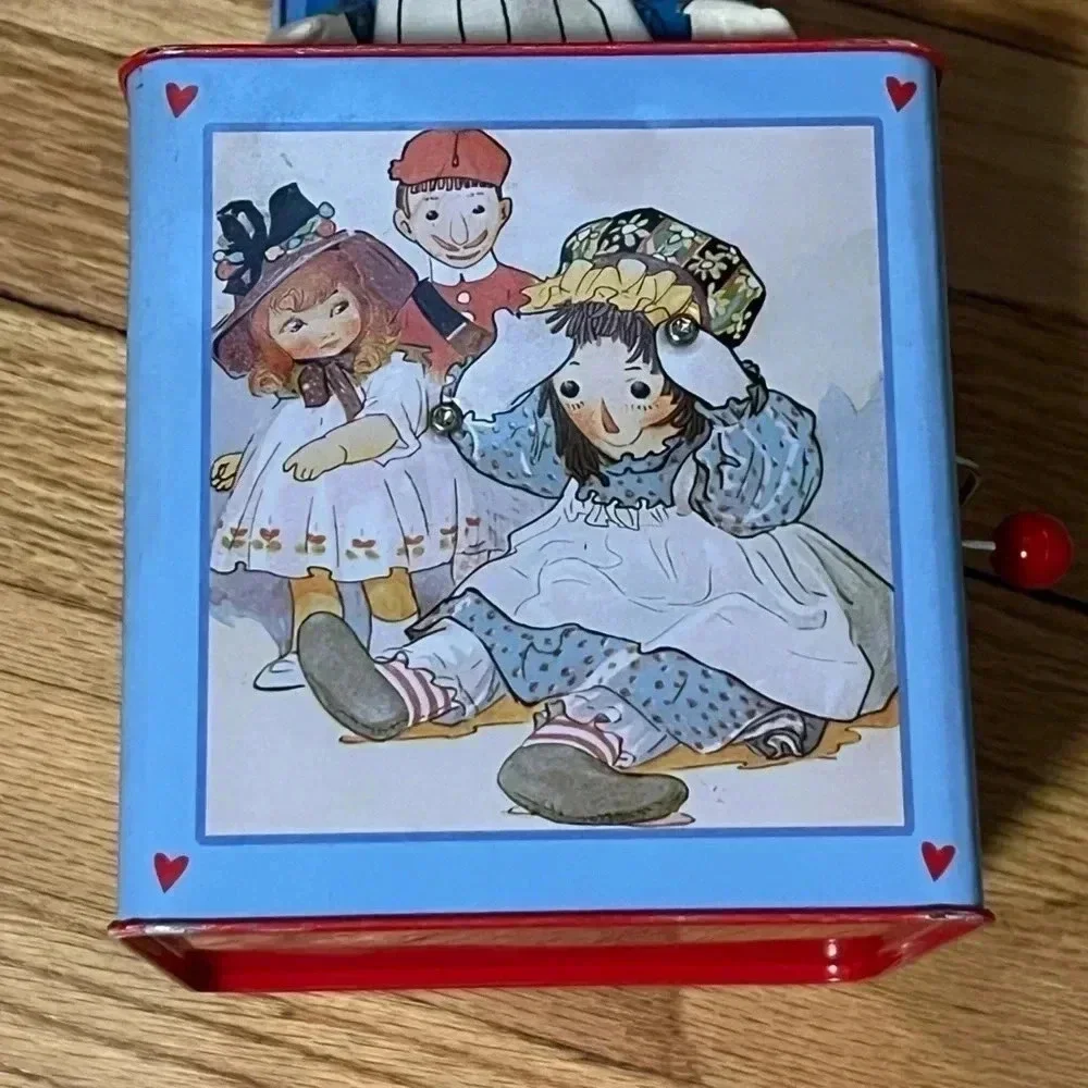 Raggedy Ann & Andy Jack in the Box by Schylling Vintage​ - Picture 3 of 9